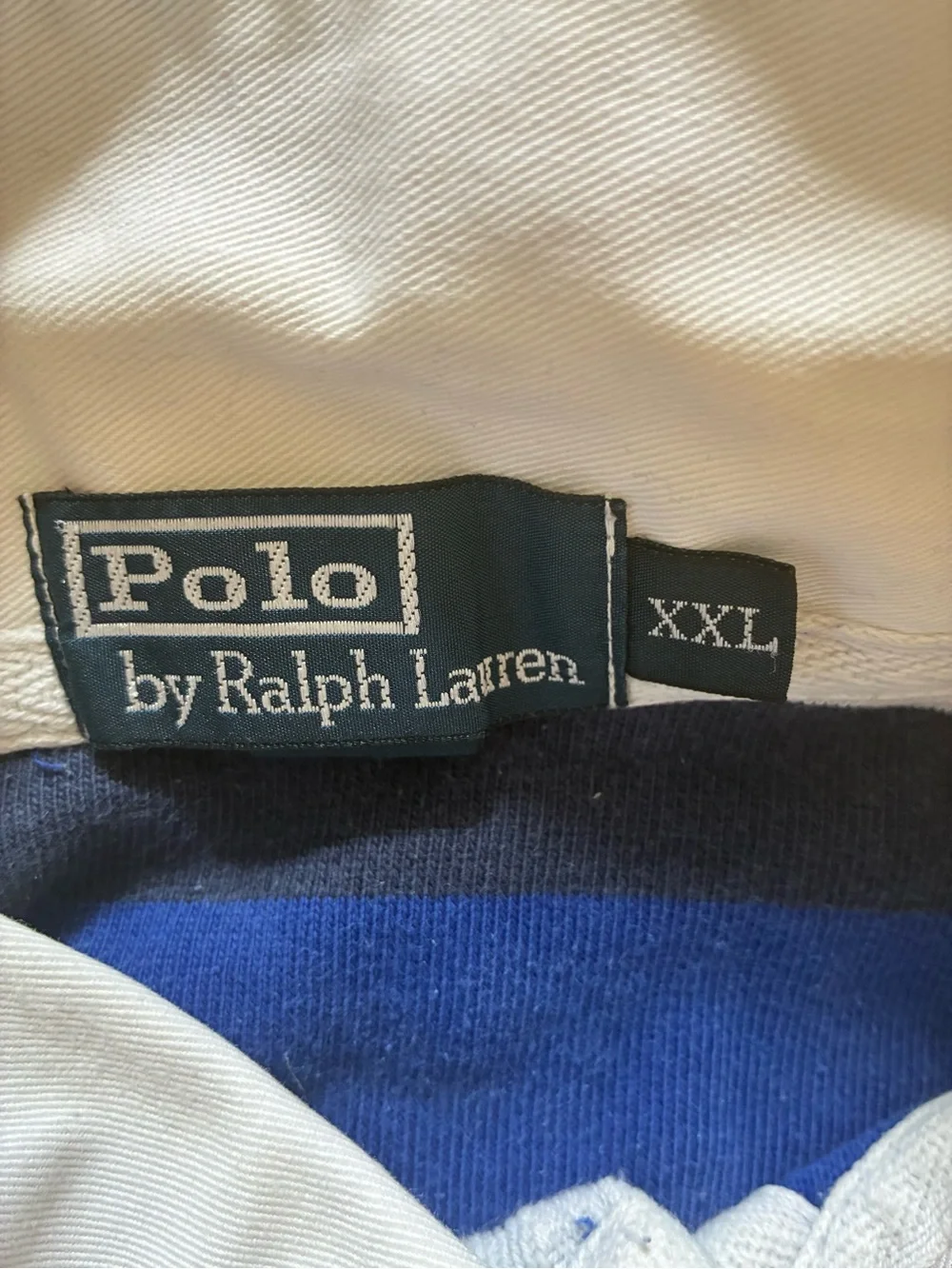Polo by Ralph Lauren Vintage 90s Striped Rugby Shirt